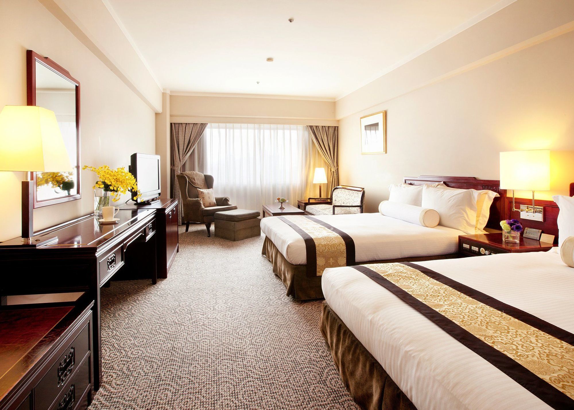 The Howard Plaza Hotel Taipei Eksteriør bilde Deluxe Room